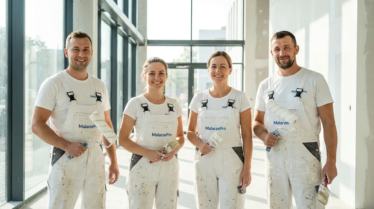 Zespół malarzy MalarzePro - doświadczeni specjaliści z Warszawy